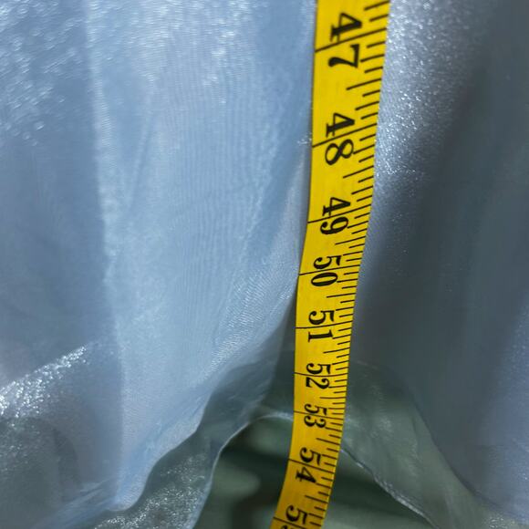 VTG Fairytale Blue Fairy Evening Gown XS Cinderella Princess Ball Gown Coquette - Picture 12 of 13